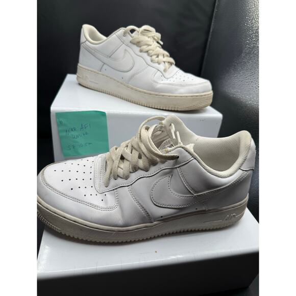 Nike Air Force 1 Sneakers - White - Size 10.5M main image 4